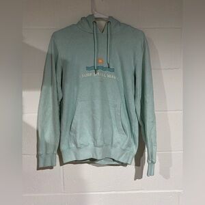 Mint Green Hoodie - Surf Small Waves small